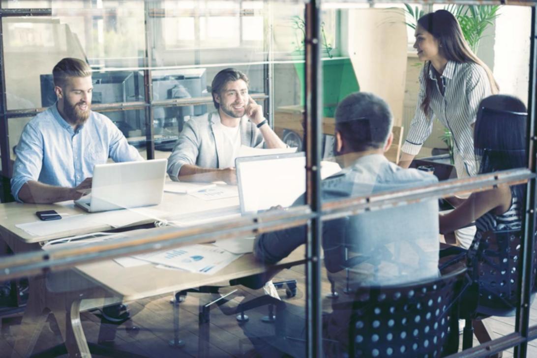 Collaborative office environment focused on entrepreneurial skill development